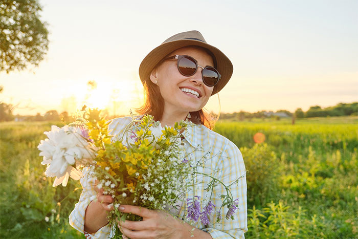 Happy Women after Sobriety