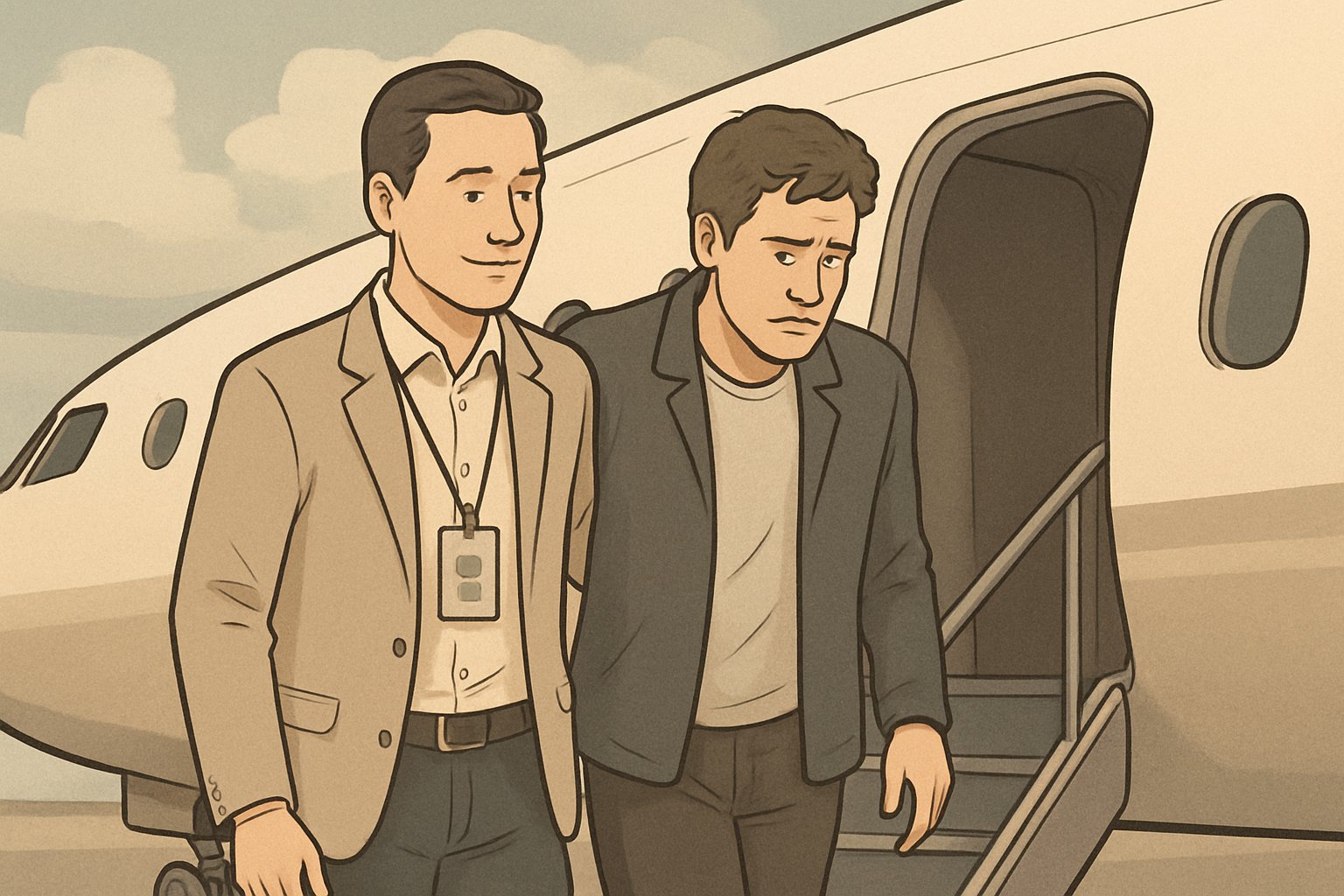 illustration of a sober coach and client